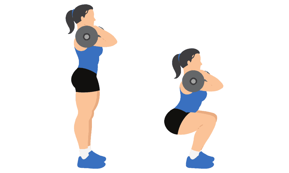 Front Squat diagram