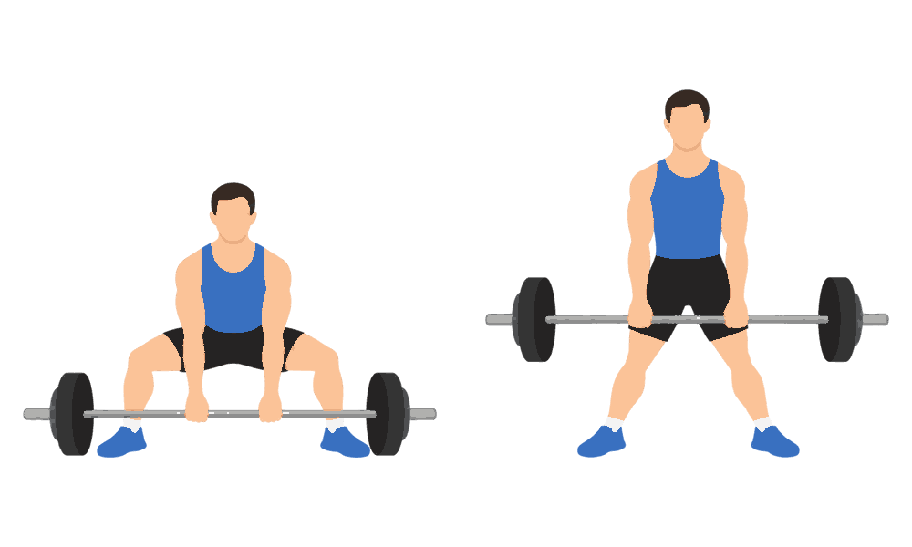 Sumo Deadlift diagram